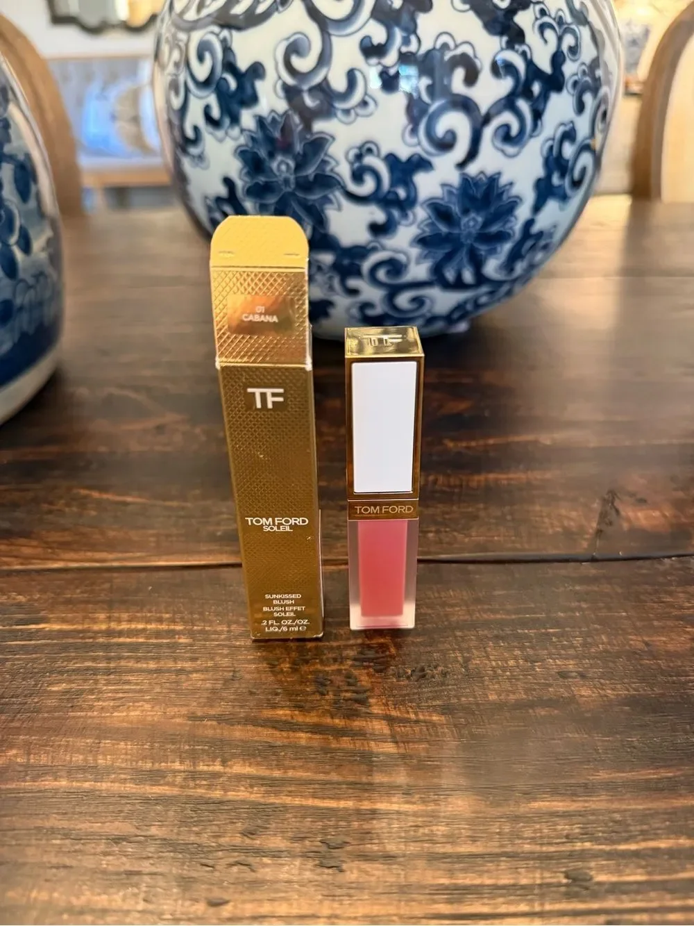 TOM FORD Soleil Sunkissed Liquid Cream Blush in Cabana
